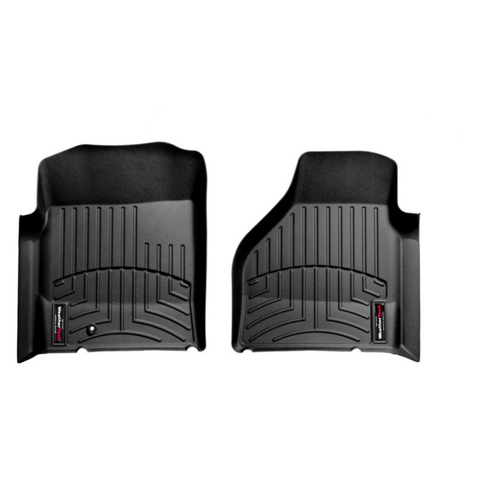 WeatherTech Floor Liner For Dodge Ram 1500 2002-2006 Quad Cab Front | Black | Pickup (TLX-wet440041-CL360A70)