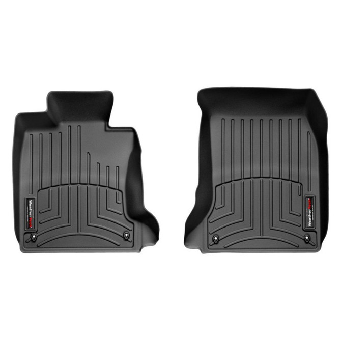 WeatherTech Floor Liner For BMW 528i/528xi 2004 05 06 07 08 09 2010 Front Black |  (TLX-wet441641-CL360A70)