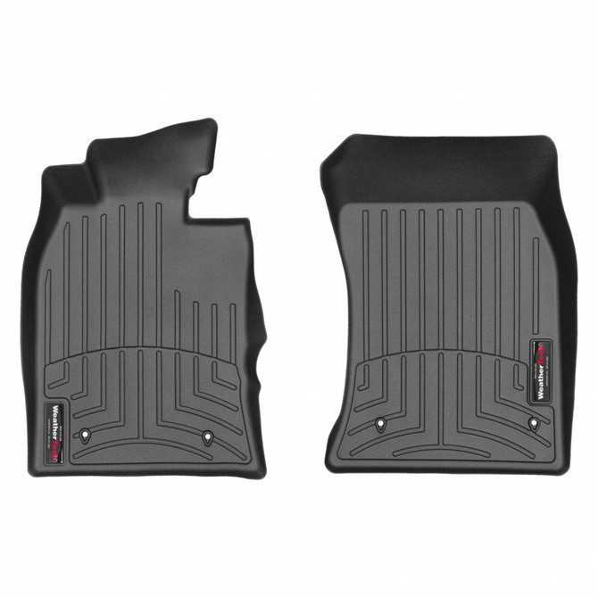 WeatherTech Floor Liner For Mini Cooper 2002 2003 2004 2005 2006 Front - Black |  (TLX-wet441371-CL360A70)