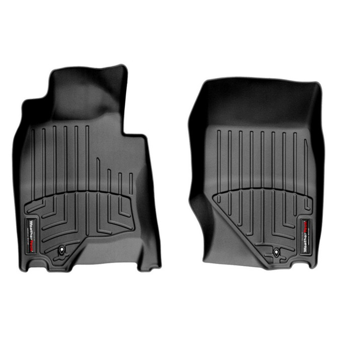 WeatherTech Floor Liner For Infiniti G35 2007 08 09 10 11 12 2013 Front - Black |  (TLX-wet441561-CL360A70)