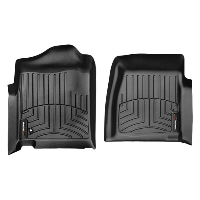 WeatherTech Floor Liner For Chevy Silverado 1500 1999-2007 Front - Black | Standard Cab Classic (TLX-wet440281-CL360A70)