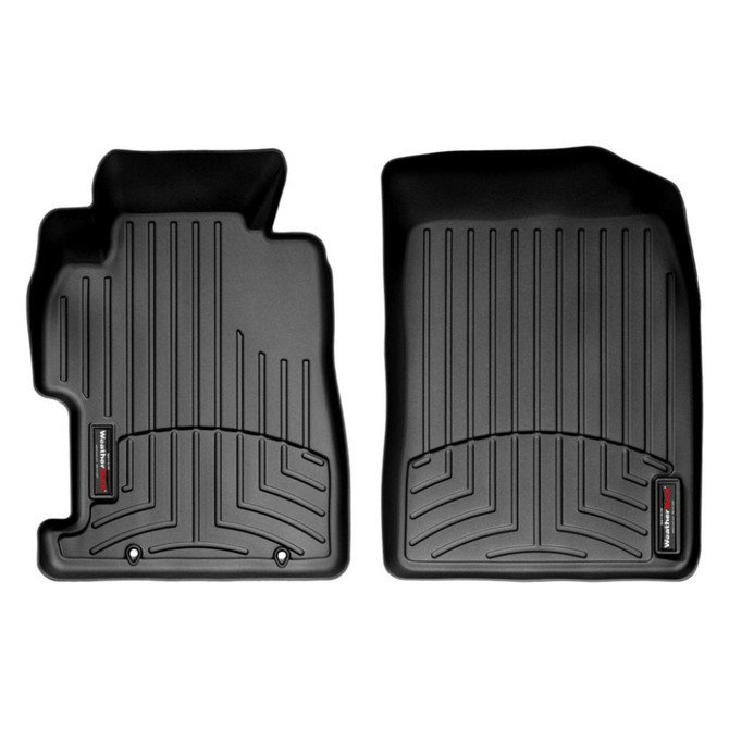 WeatherTech Floor Liner For Honda Civic 2006 07 08 09 10 2011 Front - Black |  (TLX-wet440901-CL360A70)