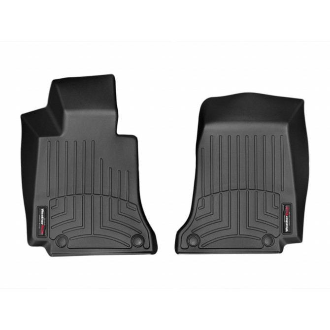 WeatherTech Floor Liners For Mercedes-Benz C-Class 2005-2021 Sedan Front - Black | (TLX-wet446761-CL360A70)