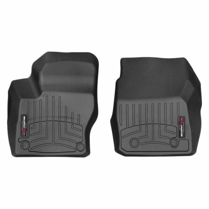WeatherTech Floor Liners For Ford Focus RS 2016-2021 - Front - Black | (TLX-wet449791-CL360A70)