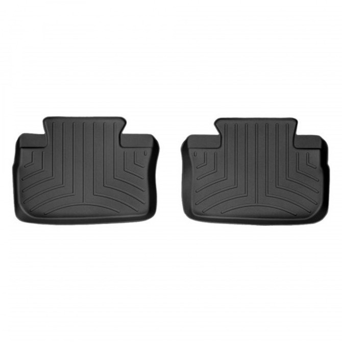 WeatherTech Floor Liner For Cadillac CTS 2008 2009 2010 Rear Black |  (TLX-wet441492-CL360A70)