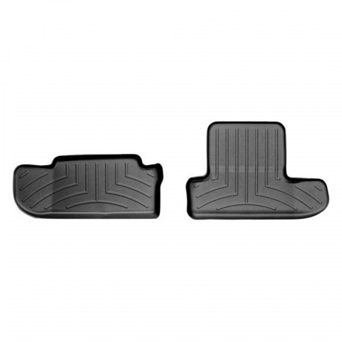 WeatherTech Floor Liner For Dodge Challenger 2008-2021 Rear Black |  (TLX-wet442222-CL360A70)