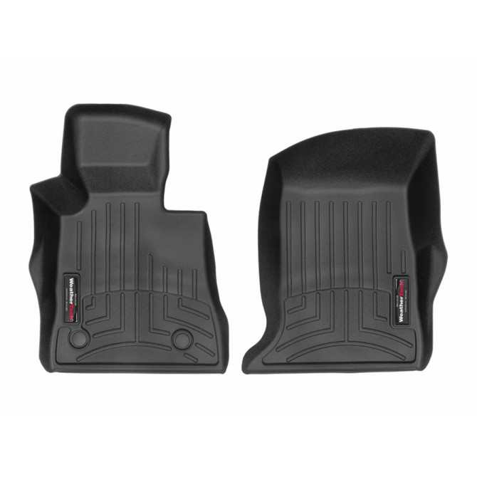 WeatherTech Floor Liners For Chevy Camaro 2016 - Front - Black | (TLX-wet449011-CL360A70)