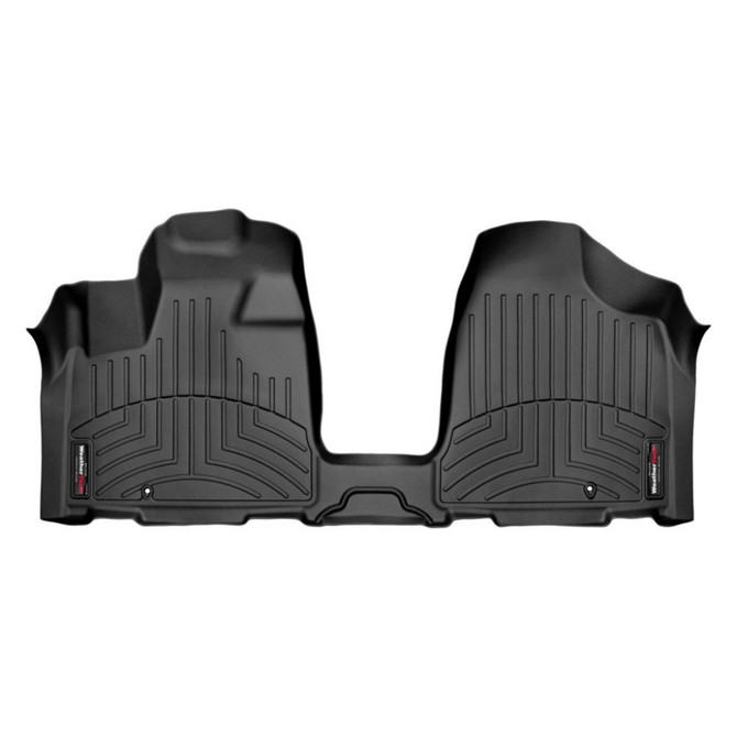 WeatherTech Floor Liners For Chrysler Town & Country 2001-2021 - Front - Black | (TLX-wet445621-CL360A70)