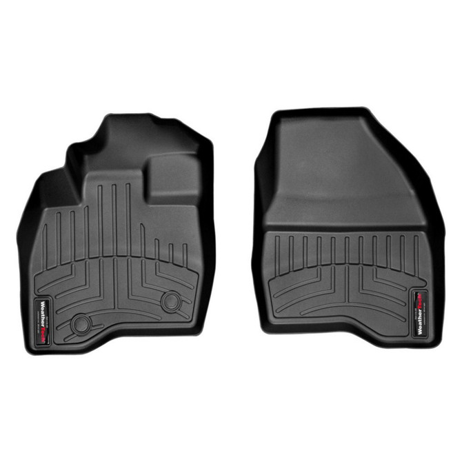 WeatherTech Floor Liners For Ford Explorer 2015 Front - Black | (TLX-wet447041-CL360A70)