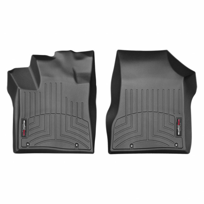 WeatherTech Floor Liners For Nissan Murano 2005-2021 Front - Black | (TLX-wet447561-CL360A70)