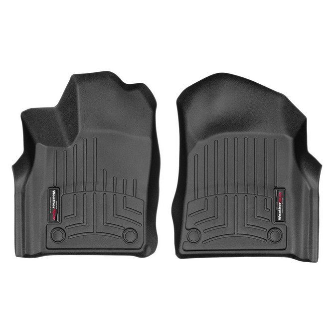 WeatherTech Floor Liners For Jeep Grand Cherokee 2006-2021 - Front - Black | (TLX-wet449301-CL360A70)