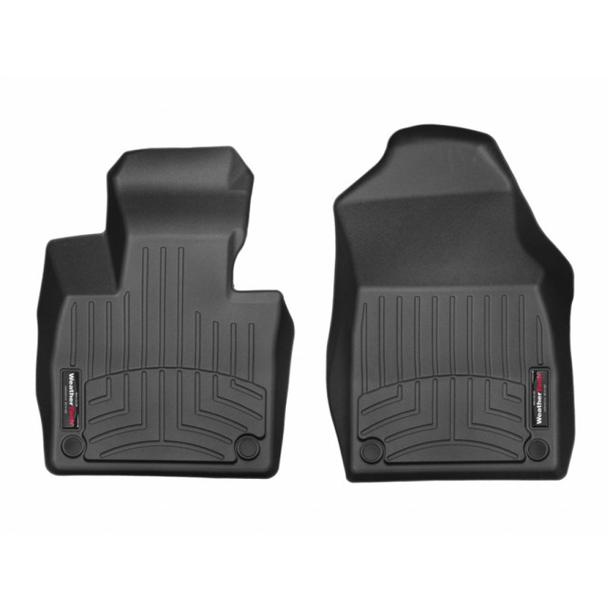 WeatherTech Floor Liners For Volvo XC90 2016-2021 - Front - Black | (TLX-wet448281-CL360A70)