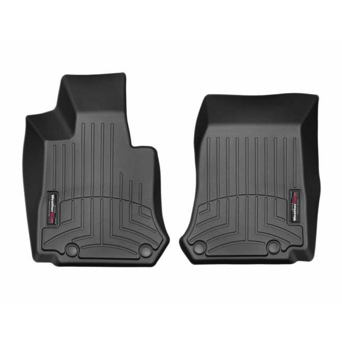 WeatherTech Floor Liners For Mercedes-Benz GLC-Class 2016-2021 - Front - Black | (TLX-wet448981-CL360A70)