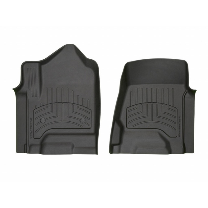 WeatherTech Floor Liner For Chevy Silverado 1500 2015 16 17 2018 Front HP Black |  (TLX-wet446071IM-CL360A72)