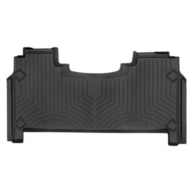 WeatherTech Floor Liner For Ram 1500 2019-2021 Rear Crew Cab HP | Black | w/ Rear Under Seat Storage (TLX-wet4414283IM-CL360A70)