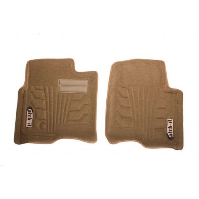Lund Floor Liner For GMC Yukon XL 1500 2005-2006 Catch-It Carpet Front | Tan (2 Pc.) (TLX-lnd583002-T-CL360A84)