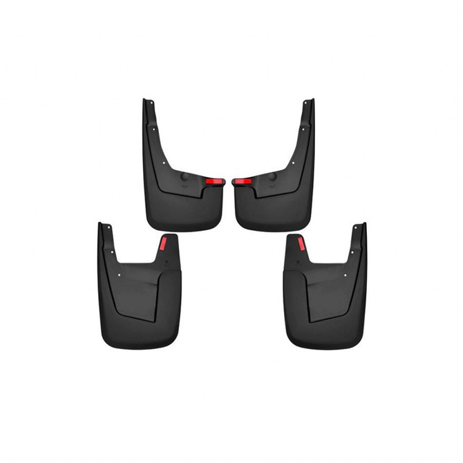 Husky Liners For Ram 1500 2019 Mud Guards Front & Rear w/o OEM Fender Flares | Custom-Molded (TLX-hsl58146-CL360A70)