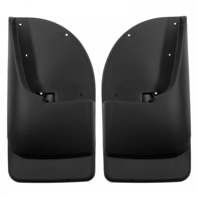 Husky Liners For Ford F-250 Super Duty 1999-2010 Mud Guards Rear | w/o Flares Custom-Molded (TLX-hsl57401-CL360A70)