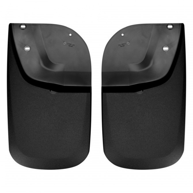 Husky Liners For Ford F-350 Super Duty 2011-2016 Mud Guards Rear Custom-Molded | (TLX-hsl57691-CL360A71)