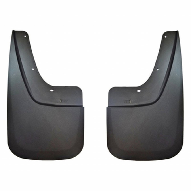 Husky Liners For GMC Sierra 2500 HD 2015-2019 Mud Guards Rear Seat Black | Custom-Molded (TLX-hsl57891-CL360A72)