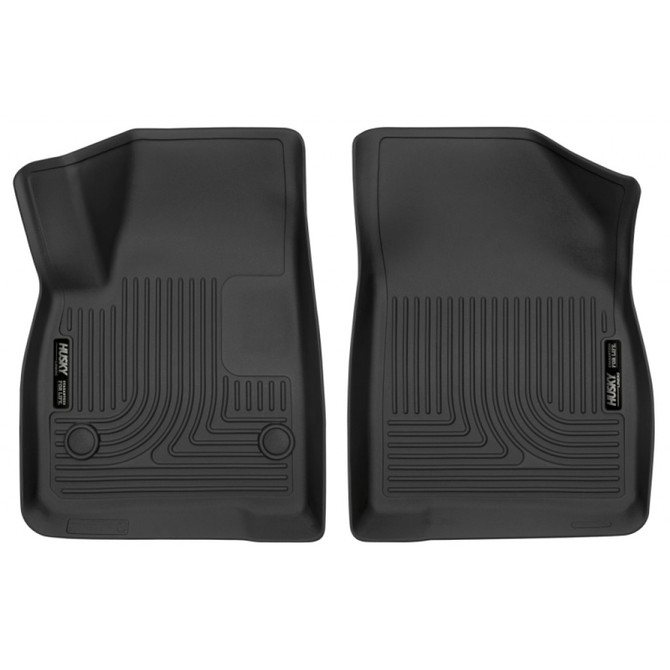 Husky Liners For Chevy Blazer 2019 2020 Floor Liner X-Act Contour | Front Black | 2nd Row Bench (TLX-hsl52251-CL360A72)
