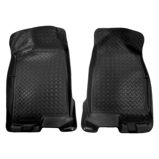 Husky Liners For Isuzu i-350/i-370 2006-2008 Floor Liners | Crew Cab | Black | Classic Style (TLX-hsl32511-CL360A70)