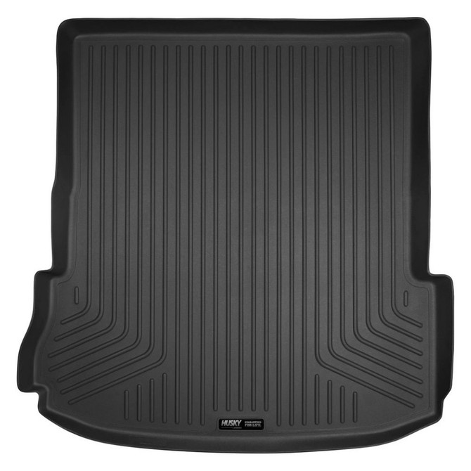 Husky Liners For Ford Explorer 2011 2012 Cargo Liner WeatherBeater Rear Black | (Folded 3rd Row) (TLX-hsl23781-CL360A70)