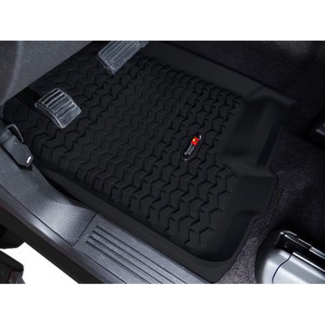 Rugged Ridge For Jeep Wrangler JL 2018-2020 Floor Liner Front/Rear Black 4 Door | (TLX-rug12987.05-CL360A70)