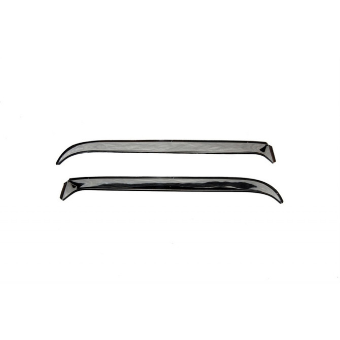 AVS For Ford Bronco 1980-1996 Ventshade Window Deflectors 2pc | Stainless | Installs w/Tape (TLX-avs12688-CL360A70)