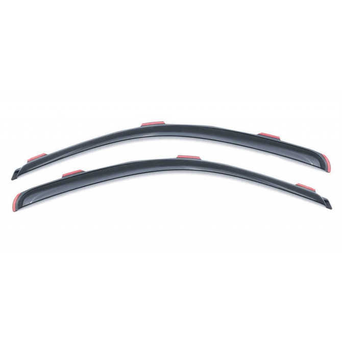 AVS For Ford F-250 Standard Cab 1997-1999 Ventvisor In-Channel Window Deflectors | 2pc Smoke (TLX-avs192754-CL360A71)