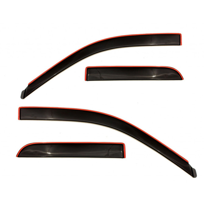 AVS For Ram 1500 Classic Quad Cab 2019-2021 Ventvisor Low Profile In-Channel 4pc | Deflectors Smoke (TLX-avs994003-CL360A72)