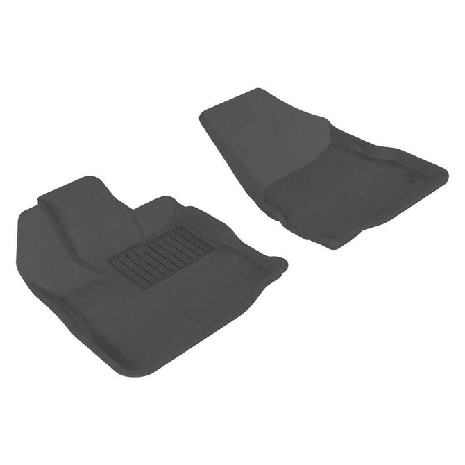 3D MAXpider For Chevy Equinox 2010-2016 Kagu Floormats Black | 1st Row, Black (TLX-aceL1CH01411509-CL360A71)