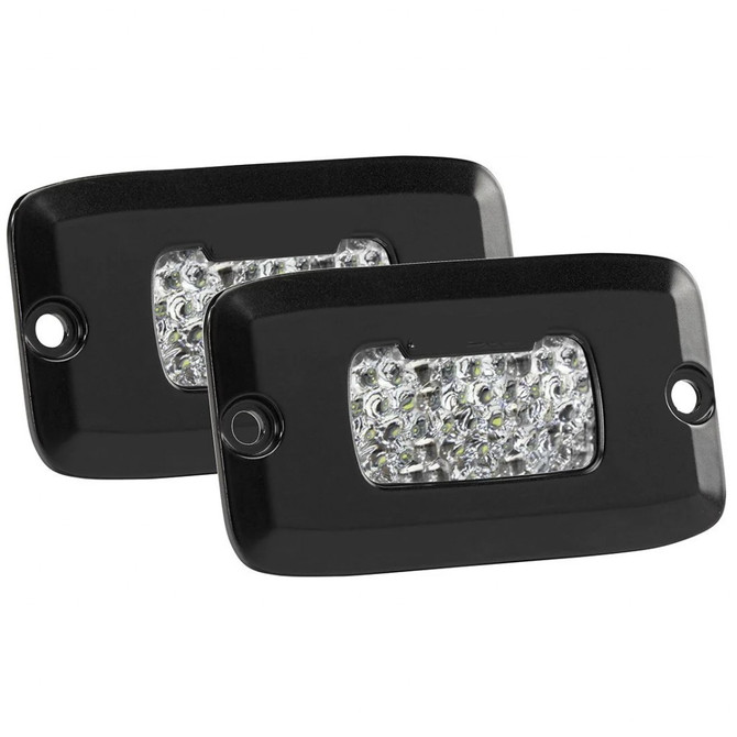 Rigid-Industries Flood Diffused Beam Lights | LED | Flush Mount | SR-M Series | Back Up Light Kit