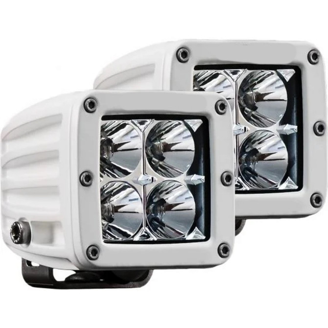 Rigid-Industries Flood Beam Light | LED | Marine | Dually | Set of 2