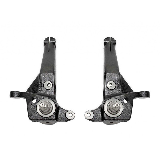 MaxTrac Lift Spindles For Ford Ranger 2001-2009 | Front | 4in | 2WD | w/ Torsion Bar Suspension | Non-Stabilitrak