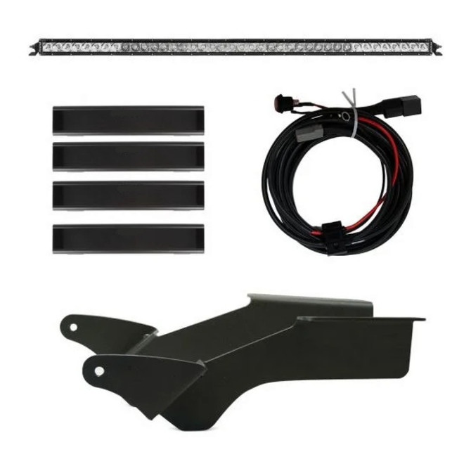 Rigid-Industries Roof Rack Light Kit For Ford Bronco 2021 w/SR spot/Flood Combo Bar