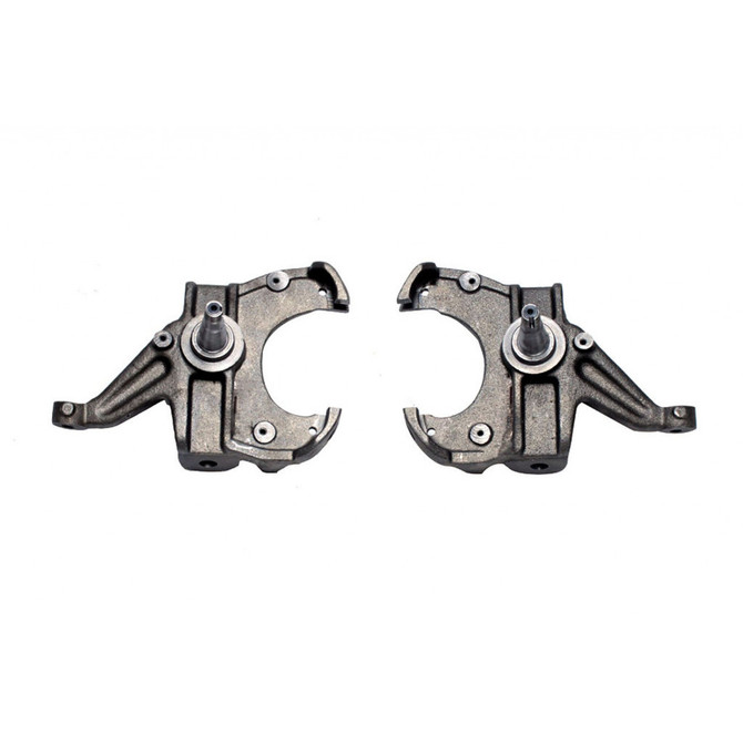 MaxTrac Lowering Spindles For Chevy C10 1975-1986 Front | 2.5in | 1.25in Rotors | 2WD