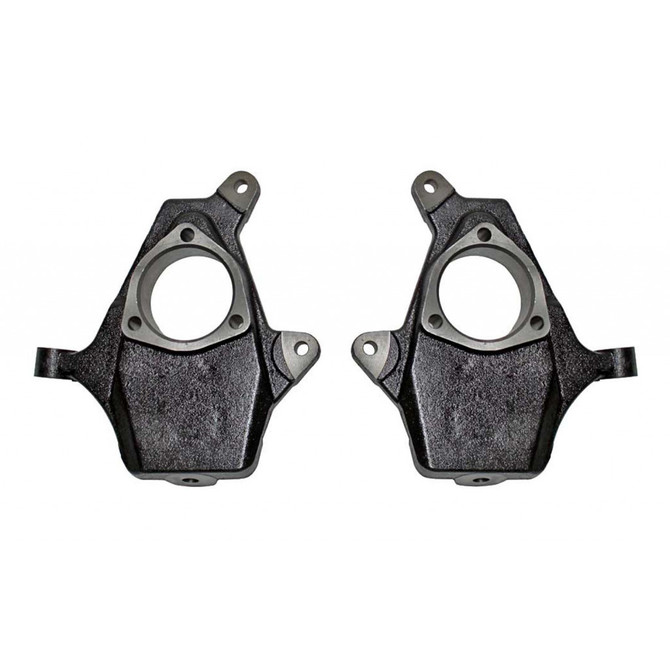 MaxTrac Lowering Spindles For GMC Sierra 1500 2007-2016 Front | 2in | 2WD/4WD