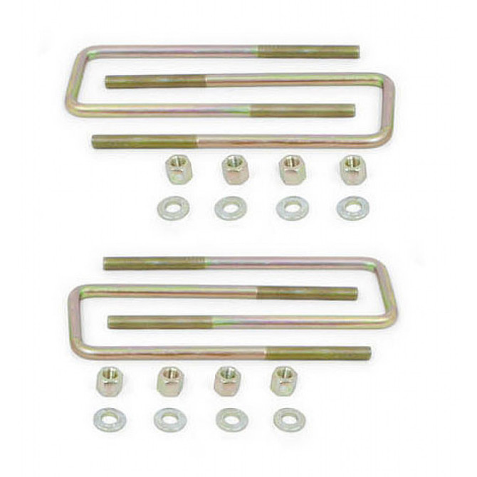 MaxTrac U-Bolts For GMC Sierra 1500 1999-2013 | Rear | 3in/4in Lift Blocks | 12.50in x 2.625in x 9/16in | Set of 4