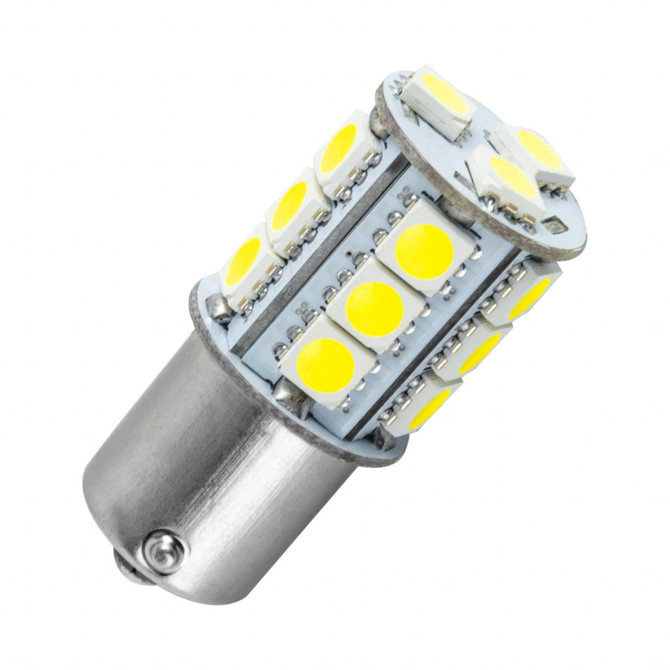 Oracle 3-Chip Bulb For Cadillac Allante 1987-2001 | Surface Mount Device | 1156 18 LED | Single | Cool White