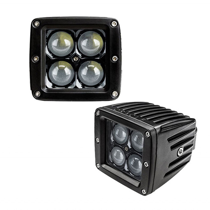 Oracle Square Spot/Flood Light | Black Series - 7D | 3in | 20W | LED | 6000K