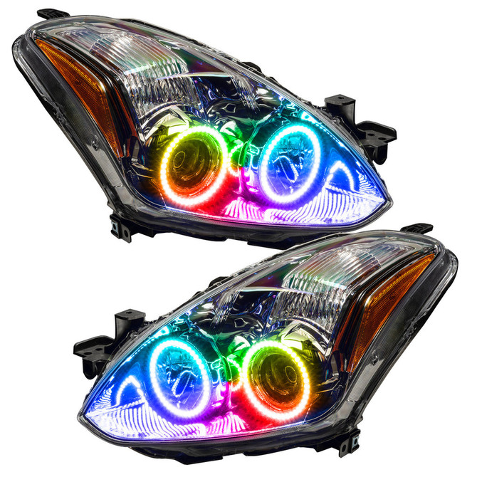 Oracle Headlight For Nissan Altima 2010 2011 2012 | Surface Mount Device | Coupe | ColorSHIFT