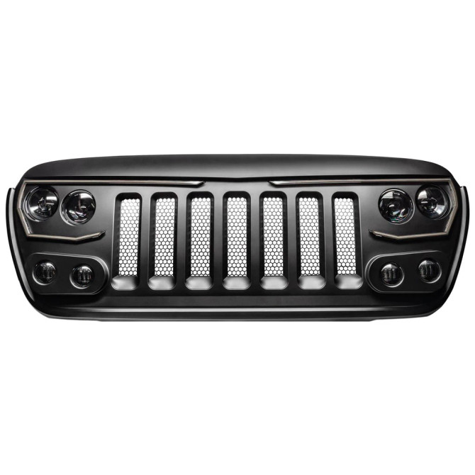 Oracle Grille Lightning Vector For Jeep Wrangler JL/Gladiator JT 2018 2019 2020 2021 2022 Pro-Series | Full | LED