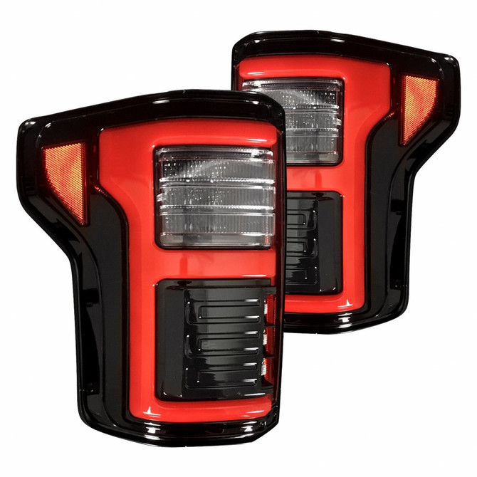 Recon Tail Lights For Ford F-150 2015-2020 Driver or Passenger Side | LED | Smoked Lens
