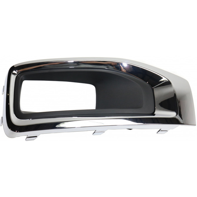 For GMC Yukon/Yukon XL 2015-2020 Fog Light Trim Passenger Side | Front | Primed | Chrome Bezel | Replacement For GM1039187 | 22936427