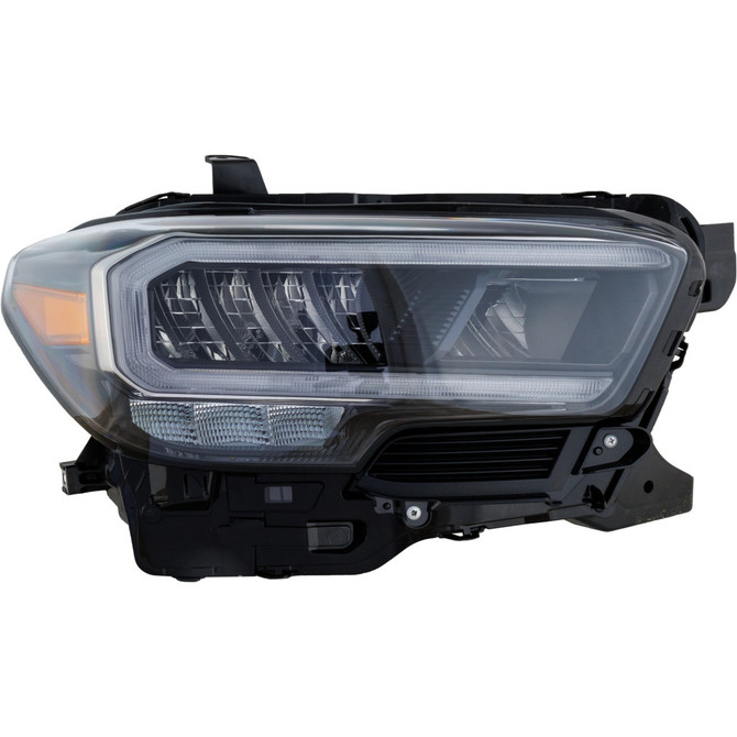 For Toyota Tacoma 2020 Headlight Passenger Side | LED High & Low Beam | Clear Lens | Limited | TRD Off-Road | TRD Sport | Replacement For TO2503291 | 81110-04290
