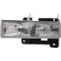 CarLights360: For GMC K2500 Headlight Assembly 1990-2000 Driver Side DOT Certified Rectangle Form w/ Bulbs GM2502101 (CLX-M0-20-1669-00-1-CL360A10)