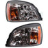 CarLights360: For 2000 2001 2002 Cadillac DeVille Headlight Assembly Driver and Passenger Side DOT Certified w/Bulbs - Replaces GM2502208 (PLX-M0-20-5856-00-1-CL360A1)