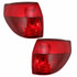 CarLights360: For 2004 2005 Toyota Sienna Tail Light Assembly Driver and Passenger Side w/Bulbs - Replaces TO2800152 TO2801152 (PLX-M0-11-5990-00-CL360A1)