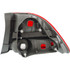 CarLights360: For 2006 2007 2008 Honda Civic Tail Light Assembly Driver and Passenger Side CAPA Certified  - Replaces HO2800166 (Vehicle Trim: Sedan; ELECTRIC/GAS) (PLX-M0-11-6166-01-9-CL360A1)